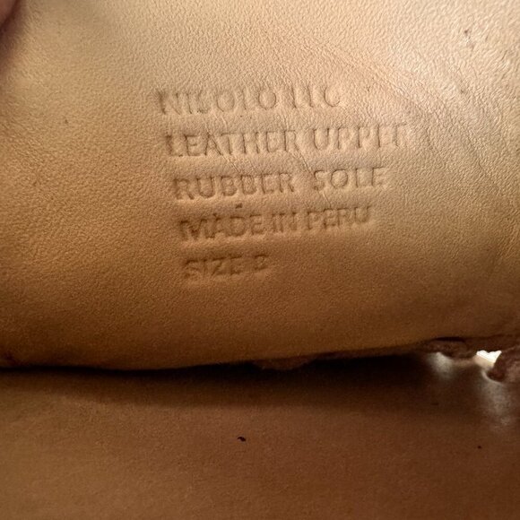 Nisolo Women's Huarache Sandal - Almond- Size 8 - Picture 8 of 9